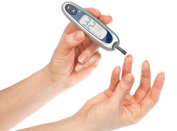Indicadores de azúcar en la sangre con diabetes